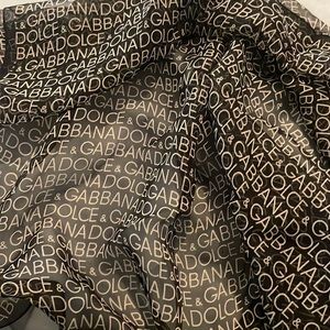 Dolce & Gabbana monogram scarf